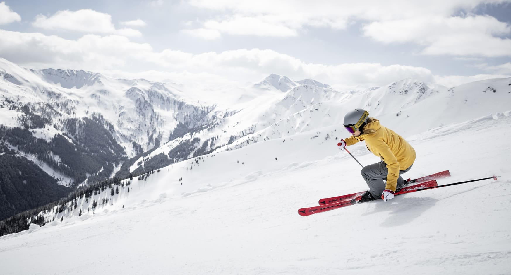 Skifahren in Saalbach-Hinterglemm © TVB Saalbach